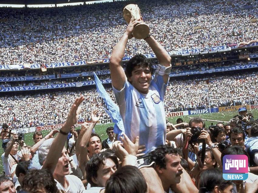 مارادونا يتبرع بنسخة من قميصه في مونديال المكسيك لمتضرري كورونا 1 899132