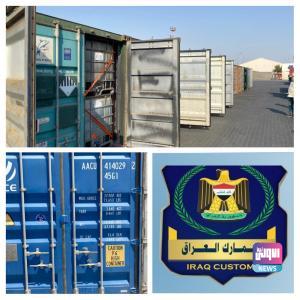 الجمارك: تحويل 11 حاوية مواد غذائية متنوعة ومنظفات مخالفة لقسم المبيعات 1 E86E06F8 3CD3 430E AE29 7A0C5A661822