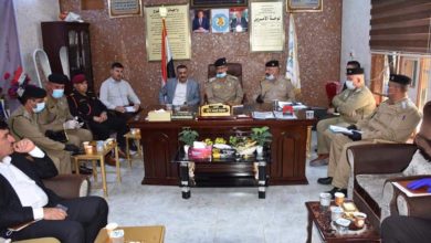 جولة تفقدية من قبل قائد شرطة صلاح الدين لقضائي الطوز وآمرلي وناحية سليمان بك والمراكز التابعة لها 5 FB IMG 1596992170677