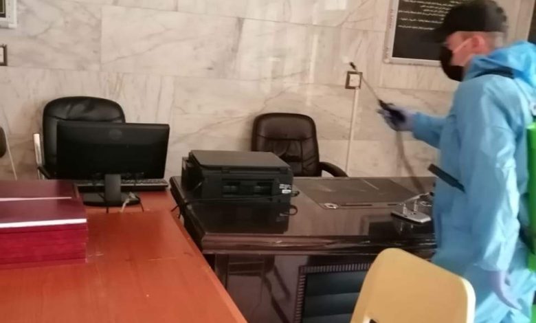 المقر المتقدم للعمليات المشتركة /كركوك يواصل عمليات التعفير للوقاية من فايروس كورونا 1 FB IMG 1596997243391