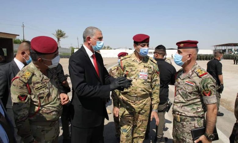 وزير الداخلية يزور مدرستي تدريب الشرطة الاتحادية وفرقة الرد السريع 7 FB IMG 1597337112941