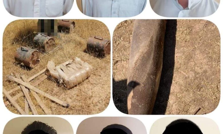 وكالة الاستخبارات تلقي القبض على (٦) إرهابيين وتضبط كدسين للعتاد في كركوك 1 FB IMG 1597567264765