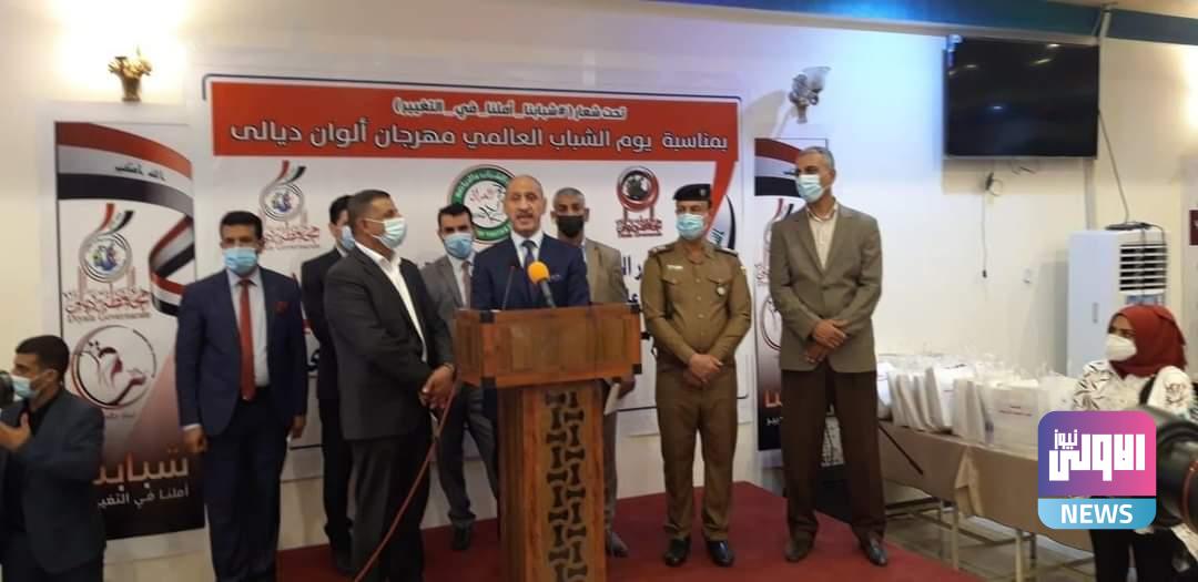 شرطة ديالى تشارك باستقبال وزير الشباب والرياضة خلال زيارة المحافظة 1 FB IMG 1597939043455