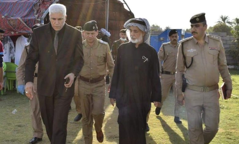 مدير شؤون الشهداء والجرحى في وزارة الداخلية يزور محافظة صلاح الدين 5 FB IMG 1598128953616