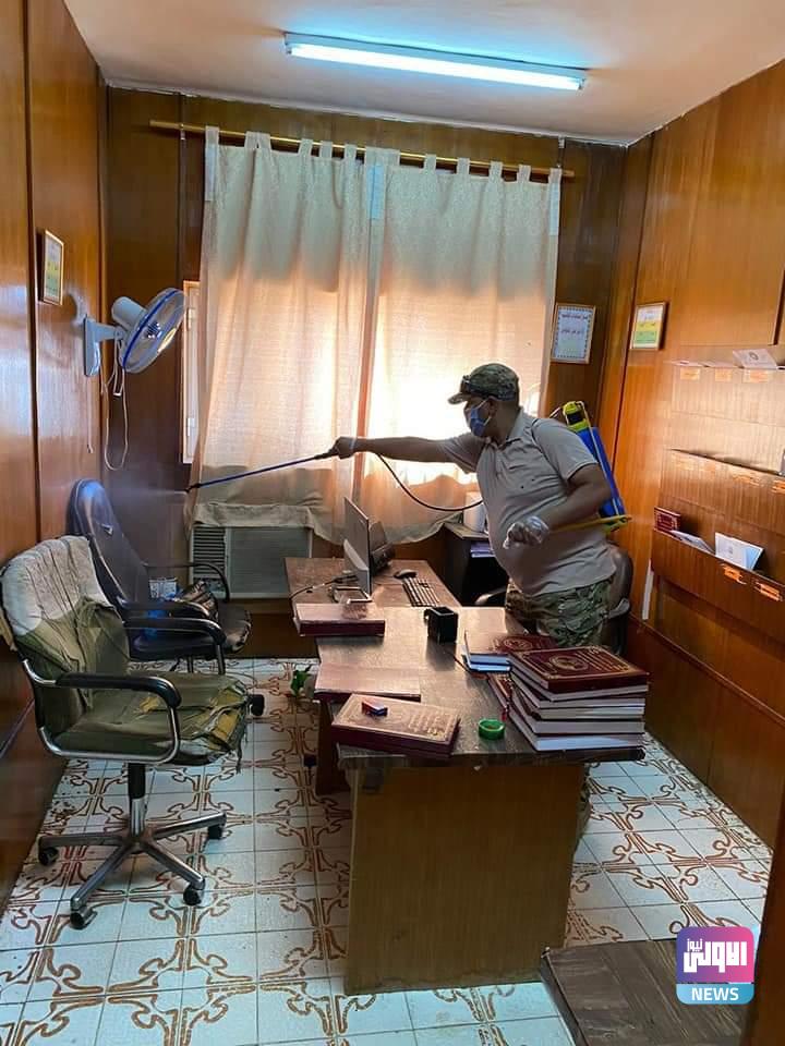 قاطع حماية منشآت المدائن مستمر بحملات التعفير اليومي 1 FB IMG 1598212725363