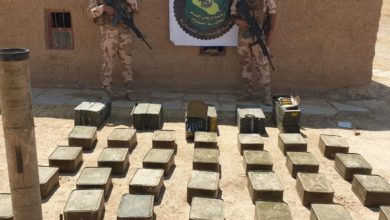 الفرقة ١٦ وبالتنسيق مع الاستخبارات العسكرية في عمليات نينوى تستولي على كدس للعتاد في صلاح الدين 2 FB IMG 1598375193661