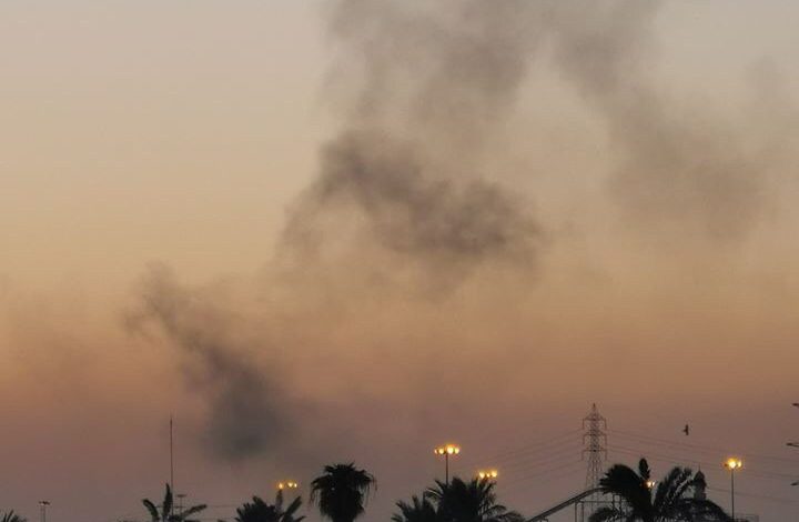 سماع دوي انفجار كبير في العاصمة بغداد قرب حي العدل 1 IMG 20200822 190527 198