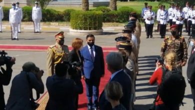 وزير الدفاع يستقبل وزيرة الجيوش الفرنسية في مقر الوزارة 6 IMG 20200827 103602 559