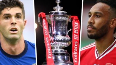 christian pulisic chelsea fa cup trophy pierre emerick aubameyang arsenal 2019 20 1plh7ti6fl4fn159rqkqs9lzn3