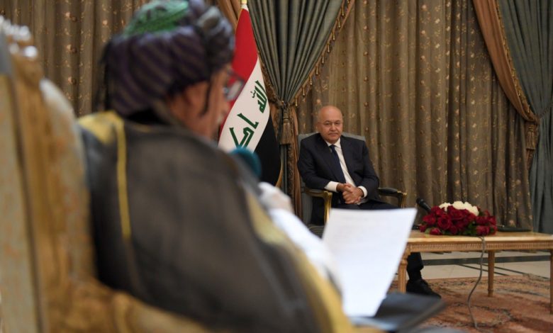 صالح يؤكد ضرورة معالجة الاوضاع بكركوك من خلال الإحتكام للدستور 1 0444452D 23F3 4F78 BA7E 6C27359DA8EB