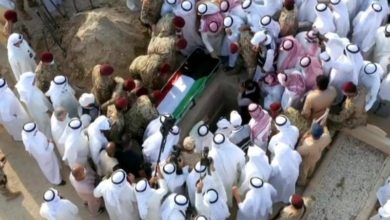 مواراة جثمان امير الكويت الراحل الى مثواه الاخير 4 07C42322 CB37 4DFC 8968 10DF47AACCAB