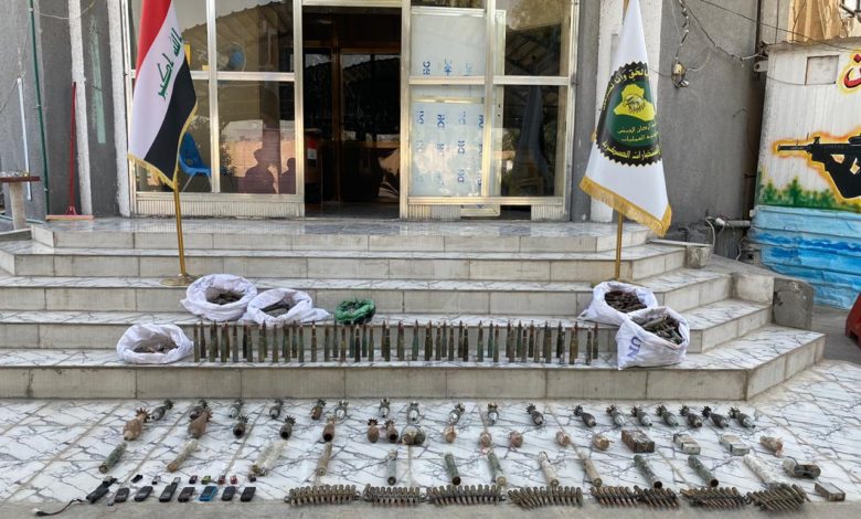 العثور على كدس عتاد جنوب شرقي بغداد 1 142392020 c1e89d1a9e34a51950e87d96924c2870