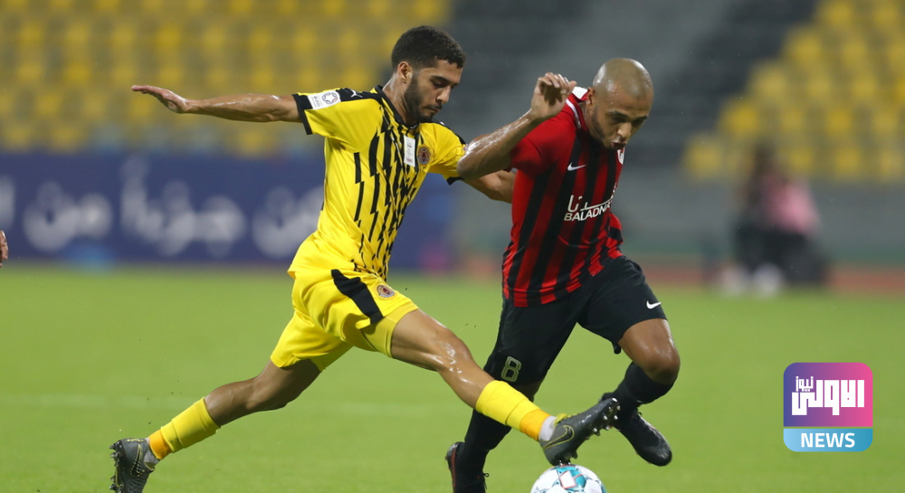 نادي قطر يحقق الفوز أمام الريان 1 3418351