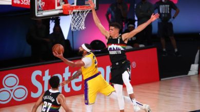 3438842 2020 09 25T025141Z 23745572 NOCID RTRMADP 3 NBA PLAYOFFS LOS ANGELES LAKERS AT DENVER NUGGETS