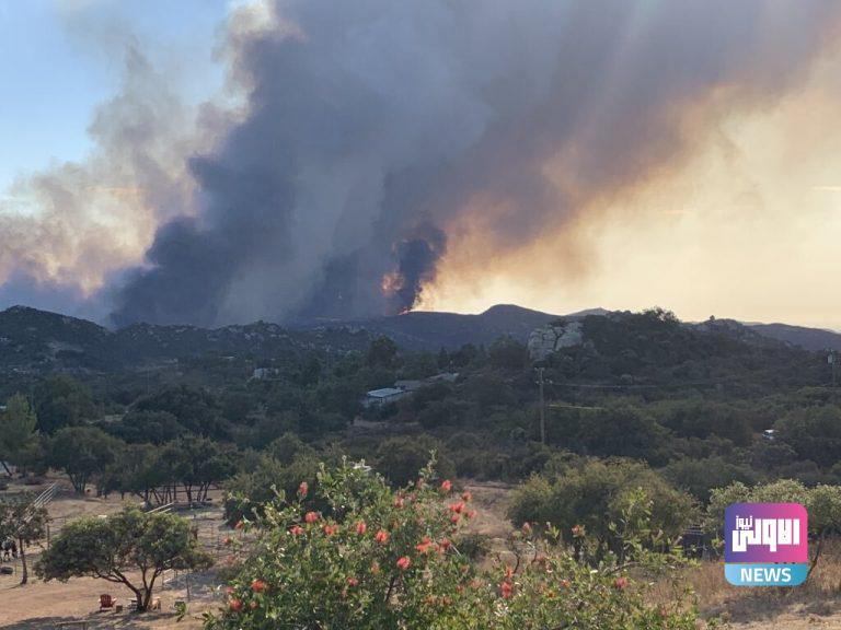 حريق هائل يضرب غابات ولاية كليفلاند الأمريكية 1 B6886692 A3AB 453E A8DD 64CA3EEA3A8D