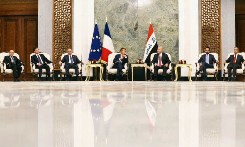 ماكرون يؤكد عزمه دعم الشعب العراقي بعد زيارته إلى بغداد 1 BFA4ACD0 7A34 4AAD ACD3 9F2505594AB6