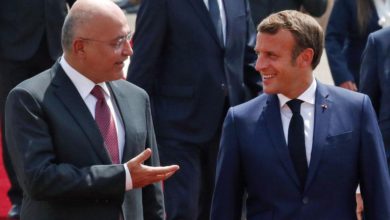 صالح يكشف عن زيارة ثانية للرئيس الفرنسي للعراق 4 F9CC3A68 F82E 43DC AE04 38E0E588166A