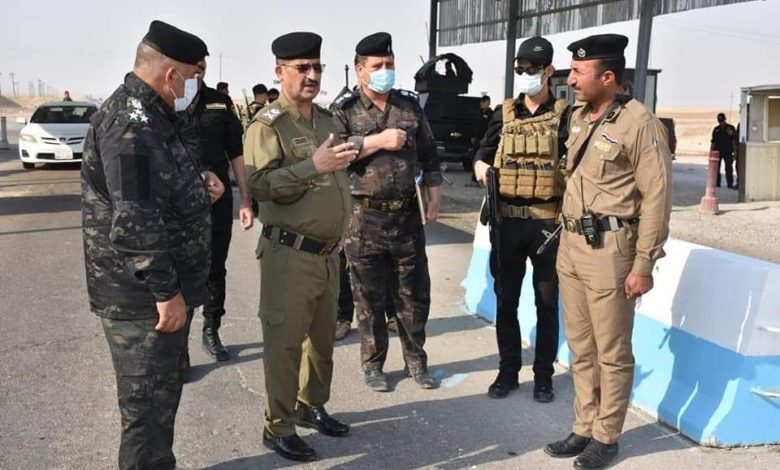 مدير شرطة صلاح الدين يشرف على عمل السيطرات والمرور 3 FB IMG 1599059538612