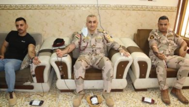 قيادة عمليات بغداد تنظم حملة لتتبرع بالدم 5 FB IMG 1599482921980