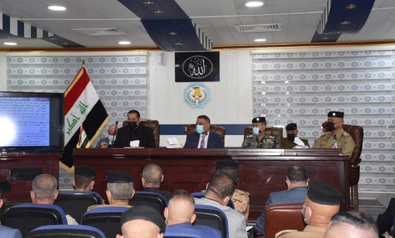 مديرية شرطة محافظة واسط تعقد مؤتمرا أمنيا لمناقشة الخطة الأمنية الخاصة بتأمين زيارة أربعينية الإمام الحسين عليه السلام 1 FB IMG 1601221485392