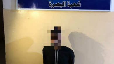 البصرة : القوات الأمنية تلقي القبض على تاجر للمخدرات في قضاء الدير 6 FB IMG 1601361459246