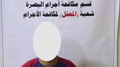 شرطة البصرة تعتقل متهما وفق المادة 406 لارتكابه جريمة قتل على أثر دكة عشائرية 5 Screenshot ٢٠٢٠٠٩١٥ ٢٢٥٣٤٠ Facebook