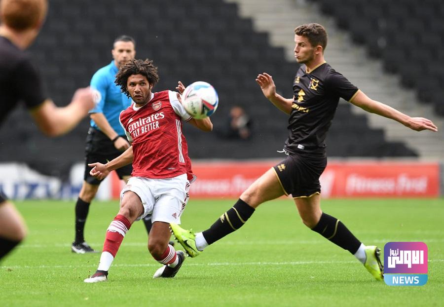 mohamed elneny first goal arsenal