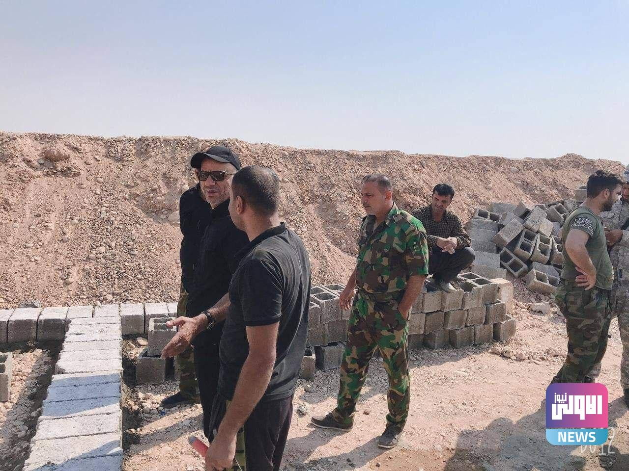 بالصور.. الحشد الشعبي ينشئ نقاط صد في قاطع عمليات ديالى4