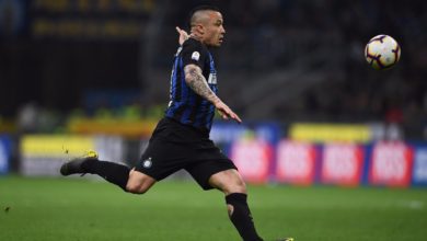 رادجا ناينجولان في مباراة يوفنتوس وإنتر