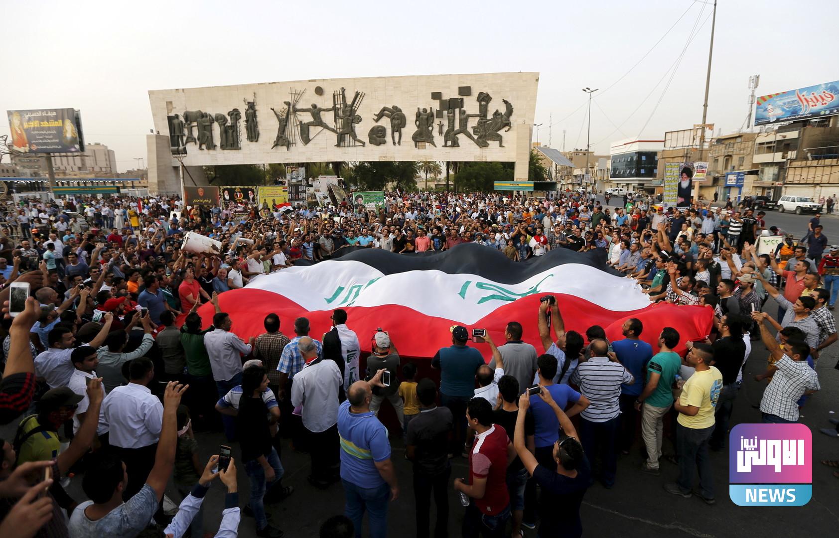 رسول: المتظاهرون استهدفوا القوات الامنية بالحجارة واعتقلنا من يحمل اسلحة بيضاء 1 1025102020 efe