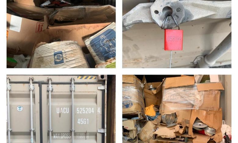 احباط محاولة تهريب مواد منزلية مخالفة في ام قصر الشمالي 1 2042023F 9EEE 4306 A16B 9B02857A634C