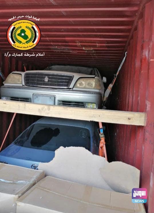 قوه مشتركه من وزارة الداخلي تضبط سيارات معدة للتهريب في ام قصر 3 27847CCB 70F2 4B20 B736 1A314428431D