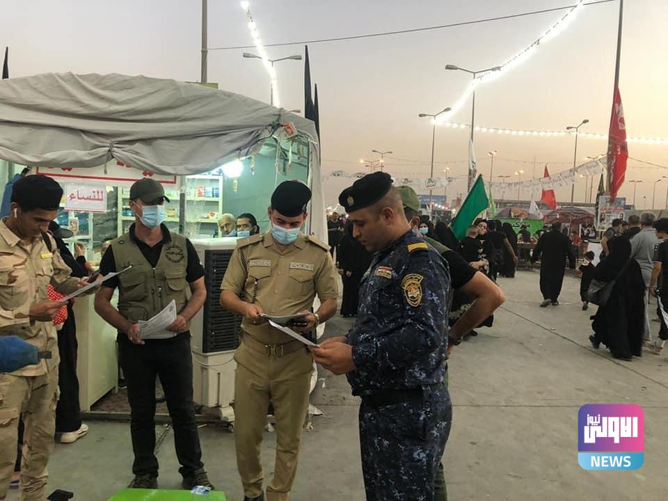 حملات توعية ينفذها قسم التوجيه المعنوي خلال الزيارة الاربعينية 3 71510315 B864 46DF BD84 CED95B6E4845