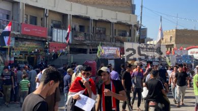 تظاهرات ساحة الحبوبي..(بالصور) 4 78388197 A9F6 41CE 9453 D1F13C2221D4