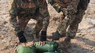 تفكيك جسم غريب على الجانب الايمن من طريق البصرة 24 7B60870D C20E 4665 877F 275A63EF1FF2