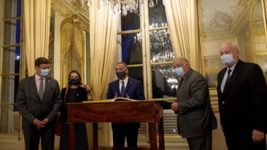 ما الذي ناقشه الكاظمي مع رئيس مجلس الشيوخ الفرنسي؟ 3 BC76A689 D2D7 446C 8464 D850D4BD7D84