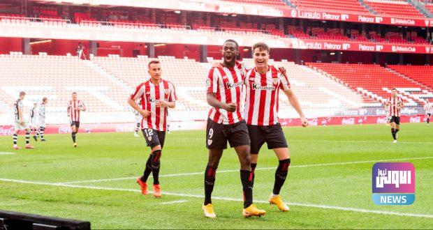 أتلتيك بيلباو يستعيد نغمة الإنتصارات على حساب ليفانتي 1 EknZpLTXIAI8LNF e1603029129833 620x330 1