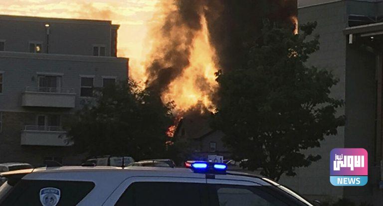 انفجار ضخم في أمريكا والنيران تتصاعد من باطن الأرض 1 FB2E59EE 30B9 4812 9810 24CB21F8BBD9