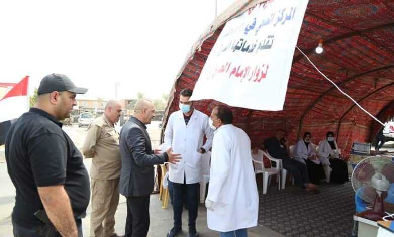 ديالى: مدير الشرطة المجتمعية يتفقد المواكب الحسينية وأحوال الزائرين في ديالى 1 FB IMG 1601741875113