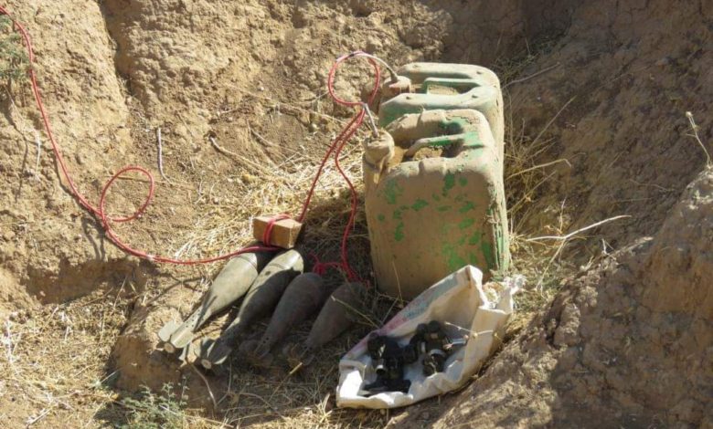 قيادة فرقة المشاة الخامسة عشرة تستولي على مخلفات حربية 1 FB IMG 1602448447800