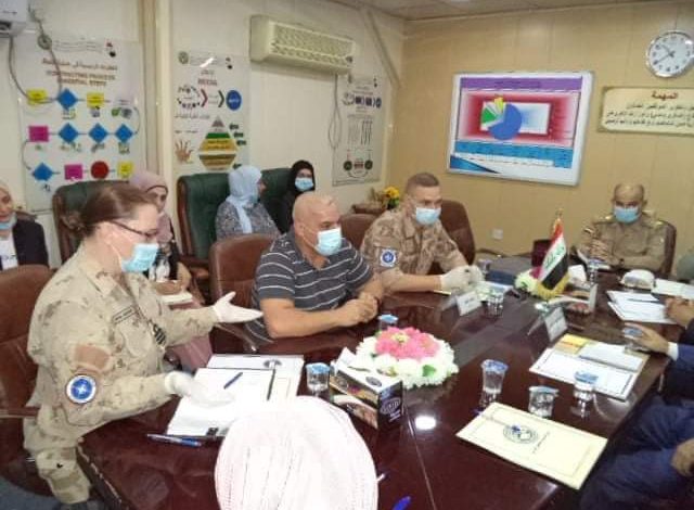 مدير مركز التدريب والتطوير الوزاري يلتقي وفداً من حلف الناتو 1 FB IMG 1602509610026