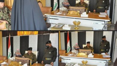 مدير شرطة ديالى يستقبل وجبة جديدة من المواطنين والمنتسبين 6 Screenshot ٢٠٢٠١٠١٢ ١٣٤٦٥٩ Facebook