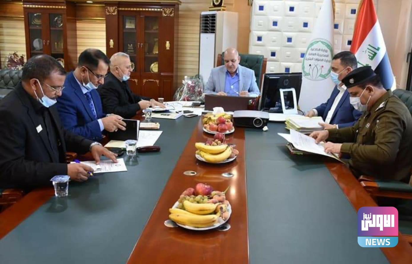 بناءً على توجيهات السيد وزير الداخلية مدير عام ادارة الموارد البشرية يترأس اجتماعاً للجنة مقابلة الضباط المحالين على التقاعد 3 Screenshot ٢٠٢٠١٠١٣ ٢١١٩١٢ Facebook