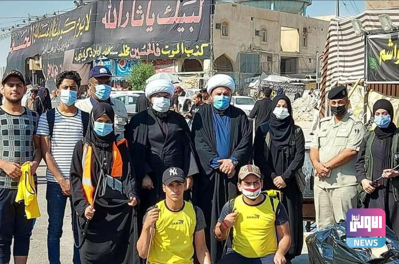 أقسام دائرة العلاقات والإعلام تنظم حملة للتنظيف في النجف الأشرف 1 Screenshot ٢٠٢٠١٠١٧ ٢٠٤٠٤٥ Facebook