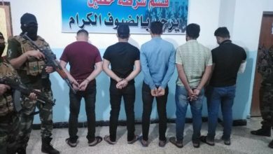 قسم شرطة قضاء قلعة صالح يلقي القبض على متهمين مطلوبين بالارهاب وآخرين وفق جرائم متنوعة في ميسان 2 Screenshot ٢٠٢٠١٠١٨ ٢٣٠٥٤٨ Facebook