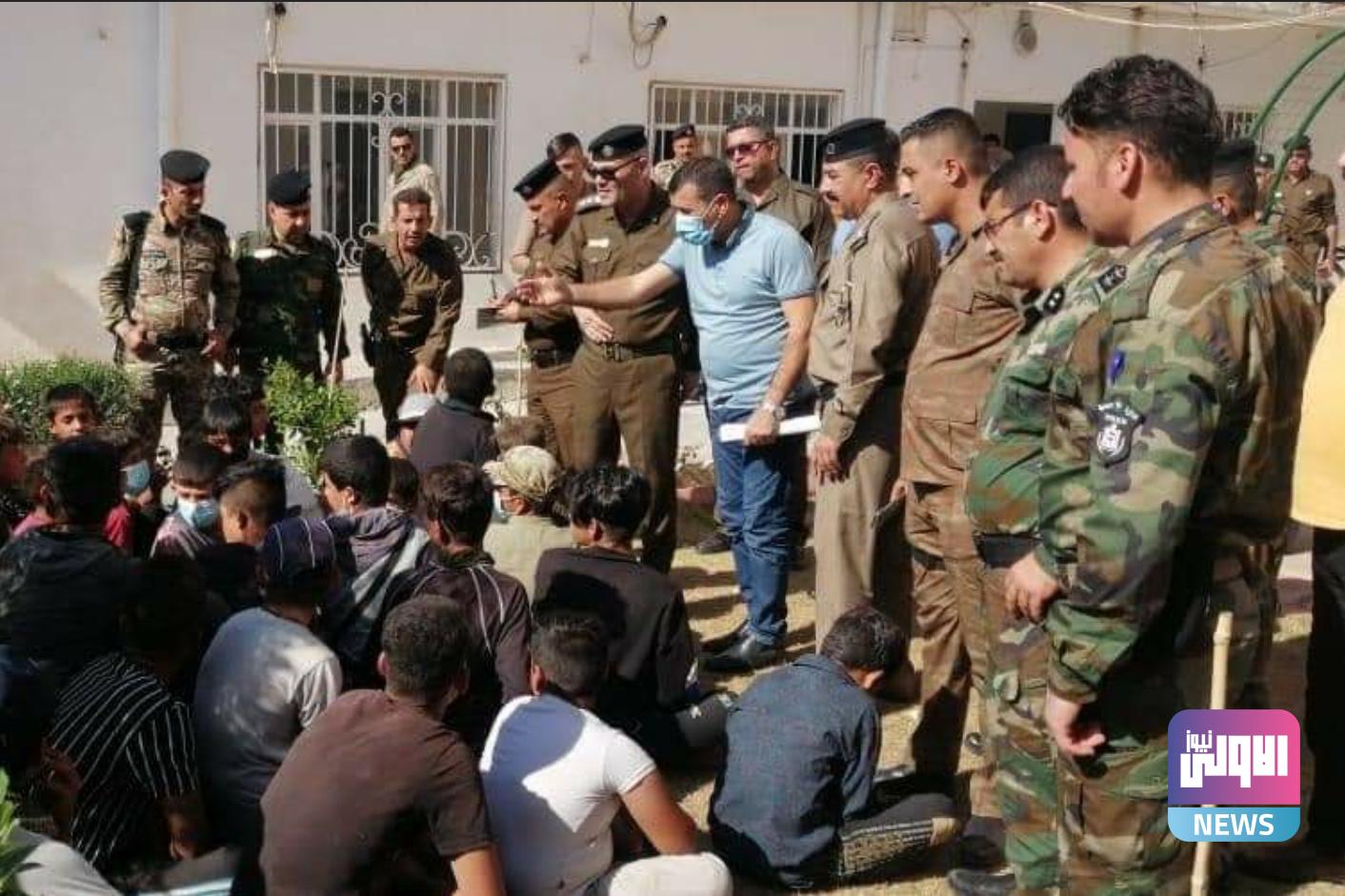 شرطة محافظة كركوك تلقي القبض على ٥٢ متسولا من مختلف الاعمار ضمن حملة للقضاء على هذه الظاهرة 1 Screenshot ٢٠٢٠١٠٢٠ ٢٢١٦٤٧ Facebook