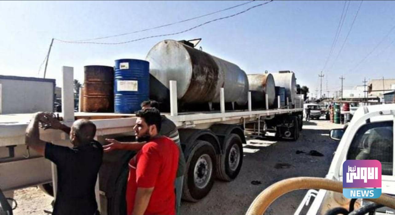 بعملية مشتركة مديرية شرطة نفط الوسط تلقي القبض على ثلاثة متهمين وتصادر محطات وقود متنقلة 1 Screenshot ٢٠٢٠١٠٢٢ ١٧١٣٠١ Facebook