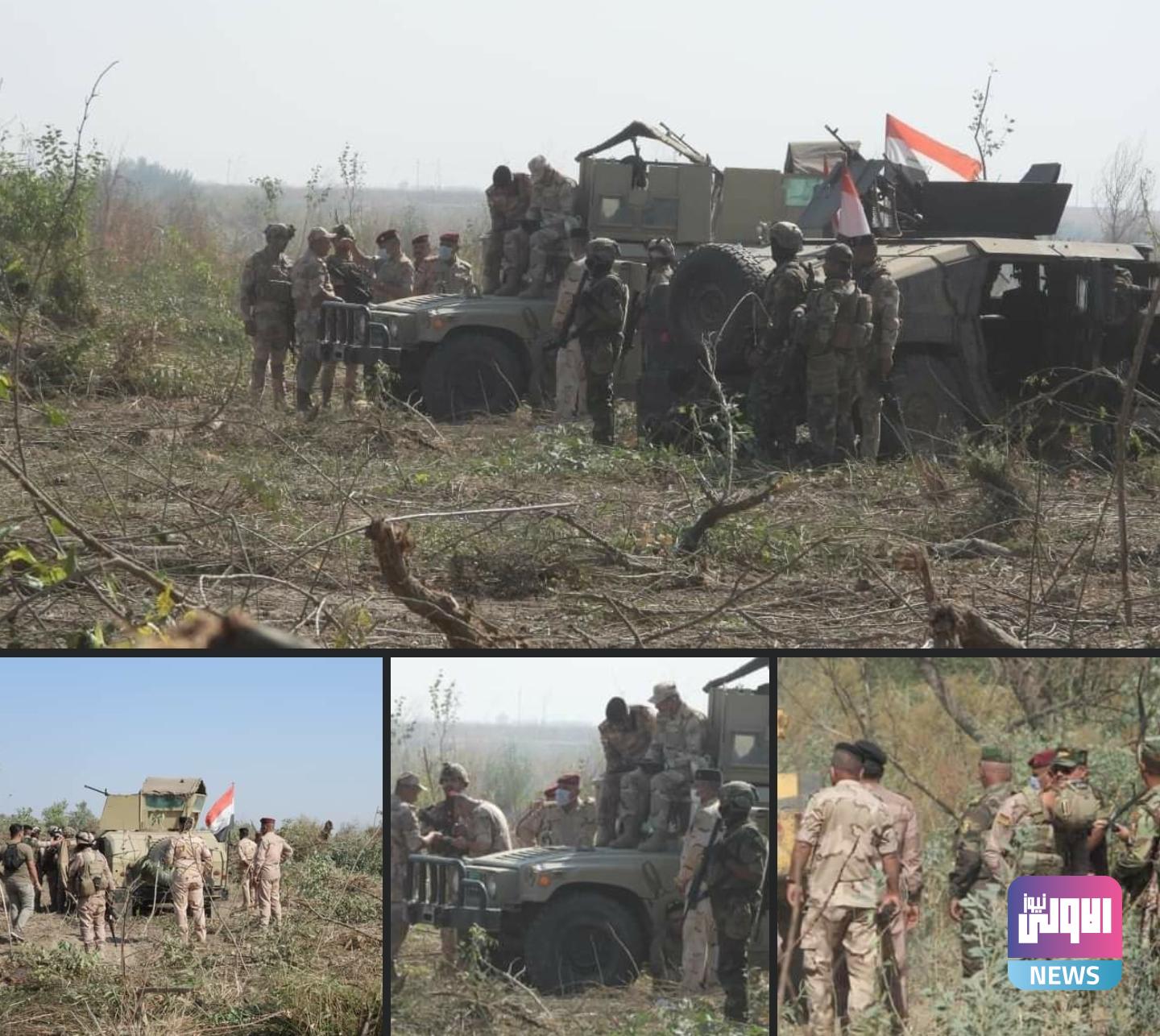 عمليات نينوى تستمر بعملية تطهير جزيرة كنعوص الشرقية 1 Screenshot ٢٠٢٠١٠٢٤ ١٣٣٨٣٠ Facebook