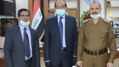 مدير عام الأحوال المدنية والجوازات يستقبل السفير البنغلاديشي في العراق والوفد المرافق له 4 Screenshot ٢٠٢٠١٠٢٧ ٢٢٠٨٣٢ Facebook