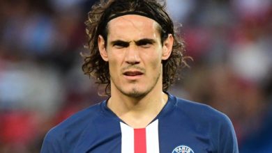 كافاني لاعب باريس سان جيرمان